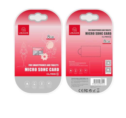 Карта памяти/Micro 8gb USAMS 